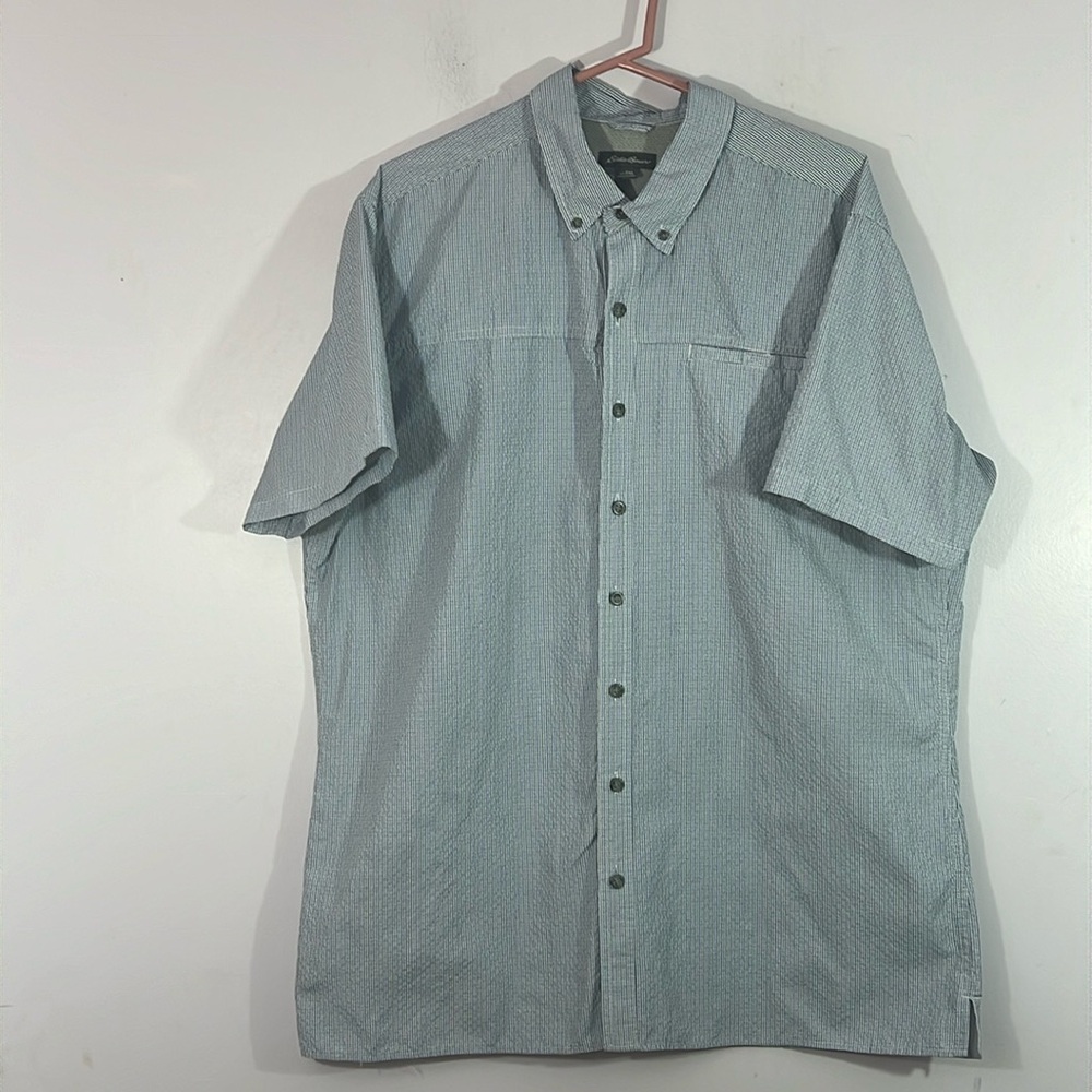 Men's Eddie Bauer Button Down Shirt - Size Tall XLarge (TXL)